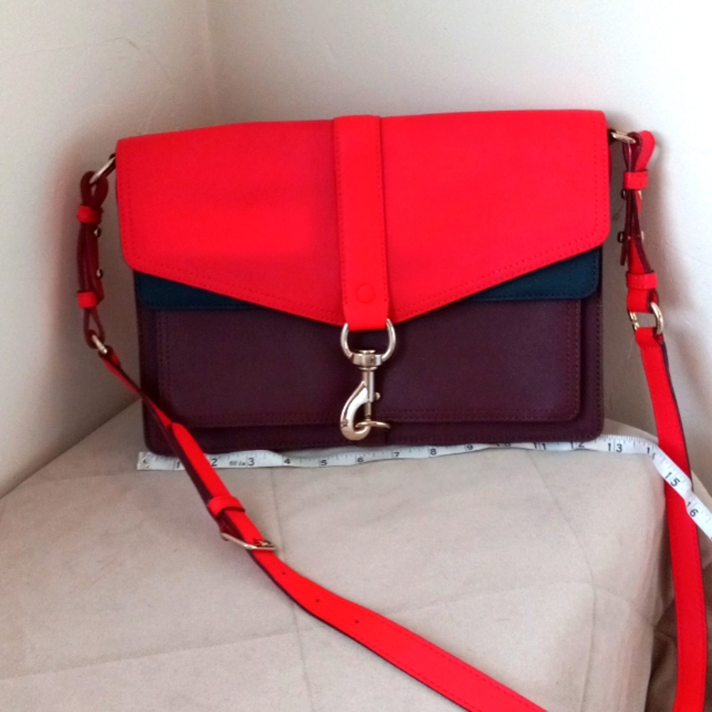 Rebecca Minkoff multi color crossbody EUC
